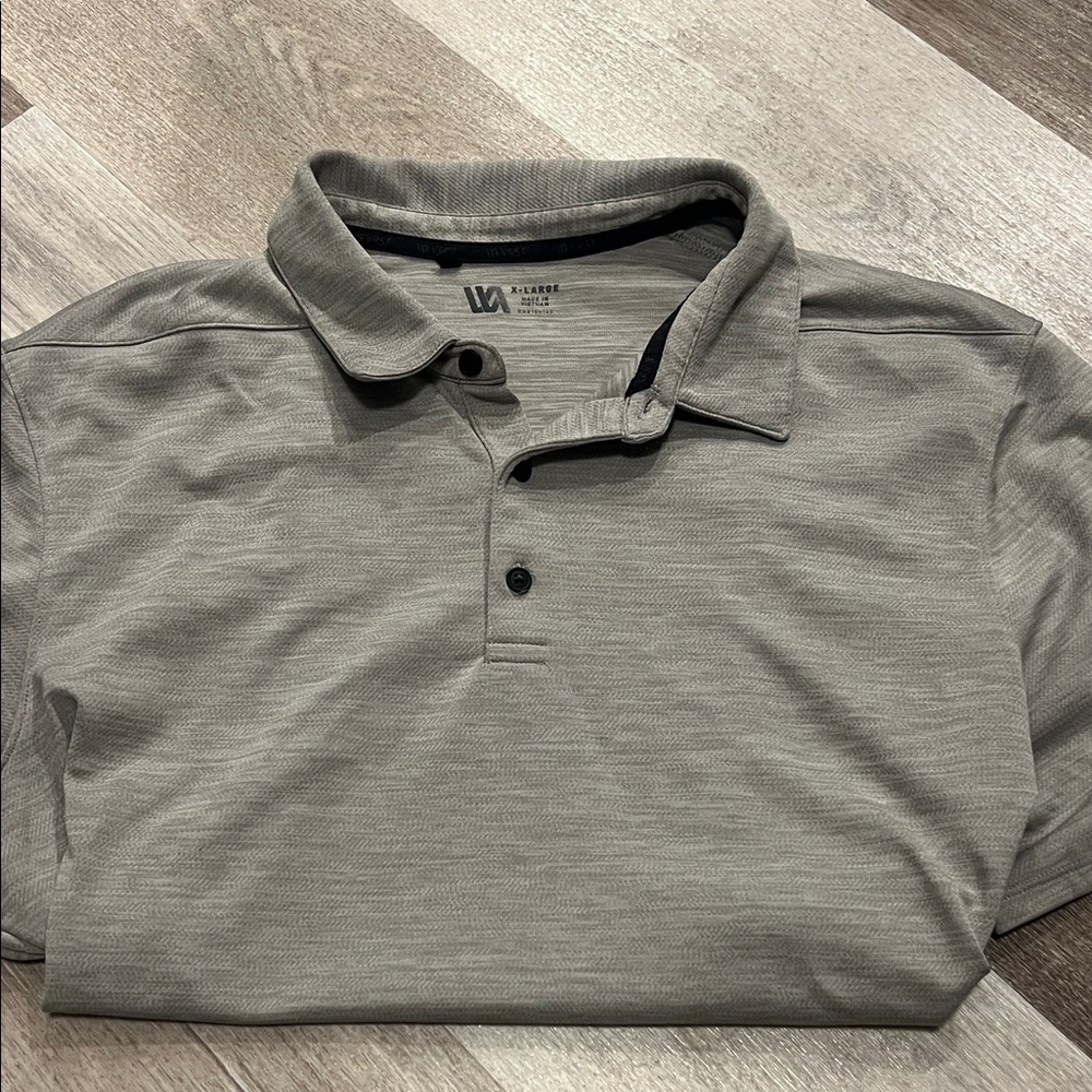 VA Men's Classic Gray Polo Shirt